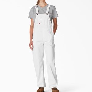 Dickies white overalls